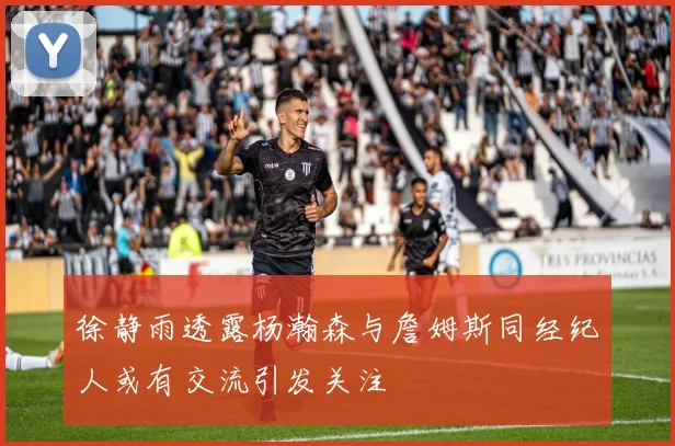徐静雨透露杨瀚森与詹姆斯同经纪人或有交流引发关注