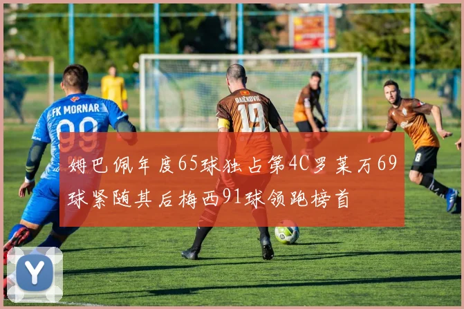 姆巴佩年度65球独占第4C罗莱万69球紧随其后梅西91球领跑榜首